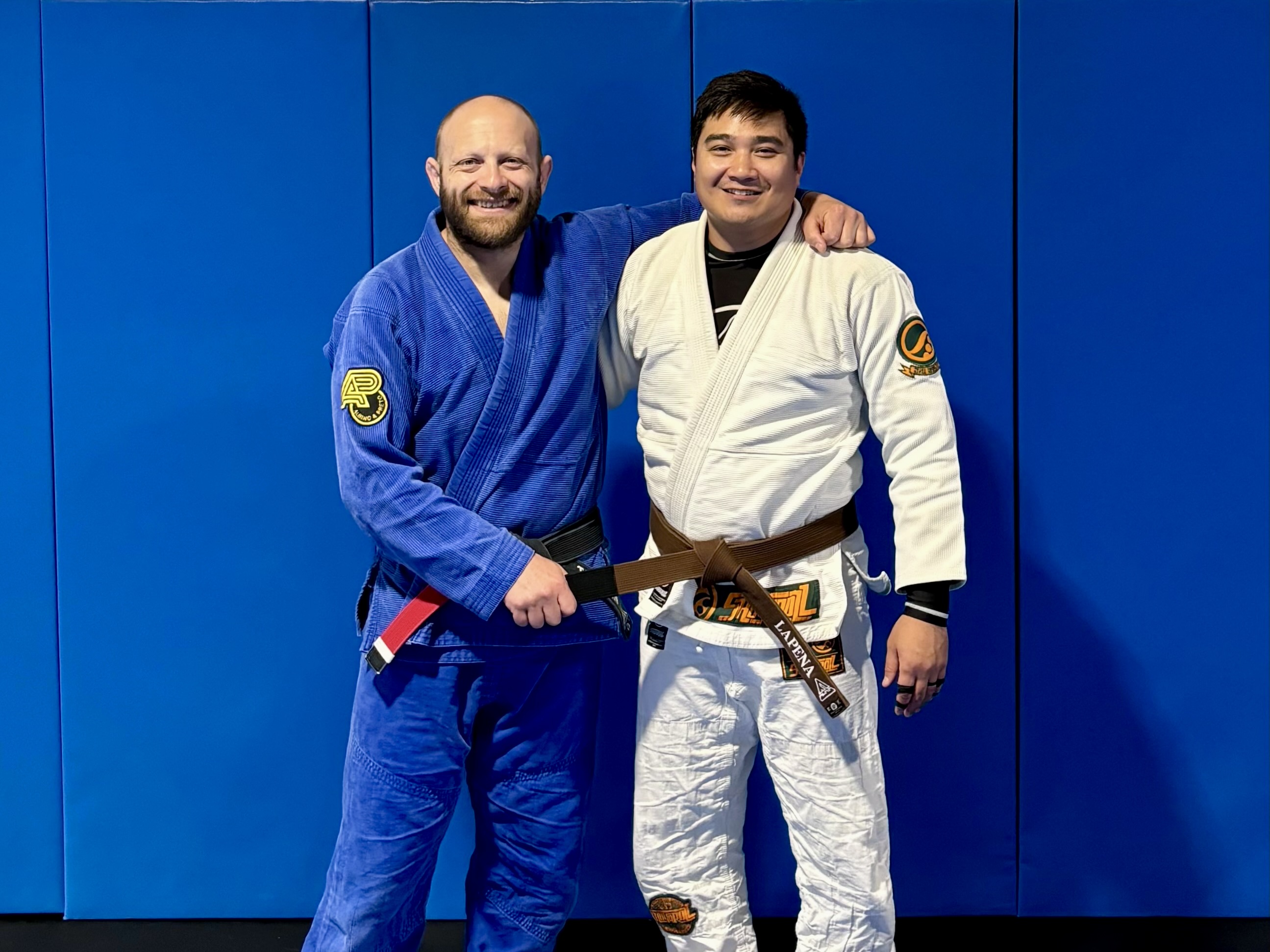Brazilian jiu jitsu training